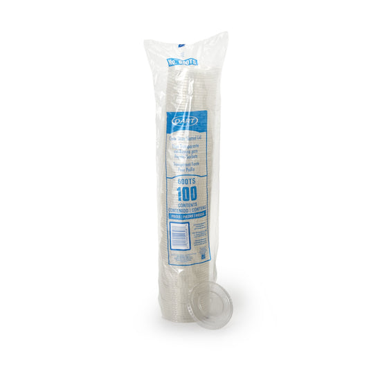 LID, CUP PET FLAT W/STRW SLOT9OZ