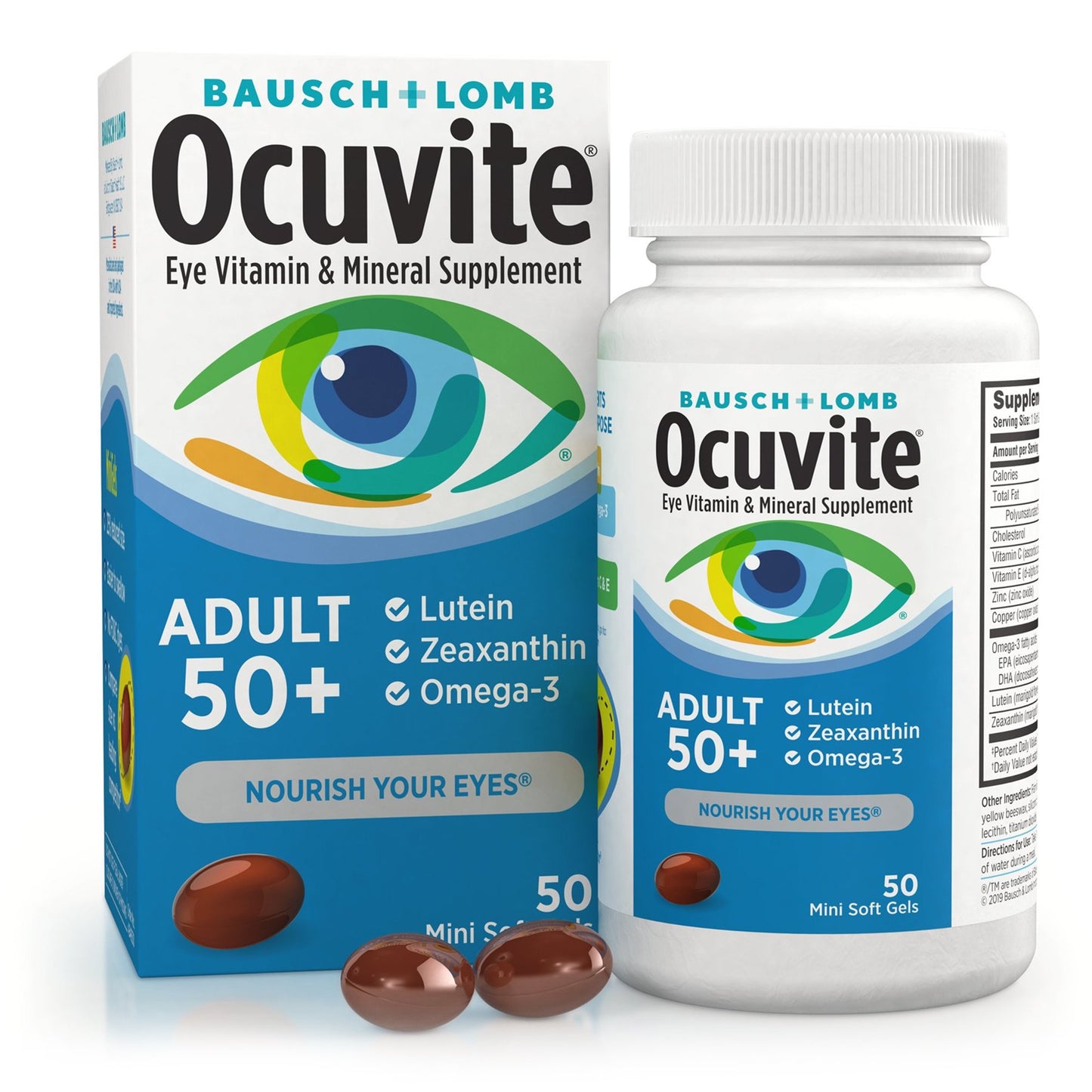 OCUVITE ADLT 50+VIT SFTGEL