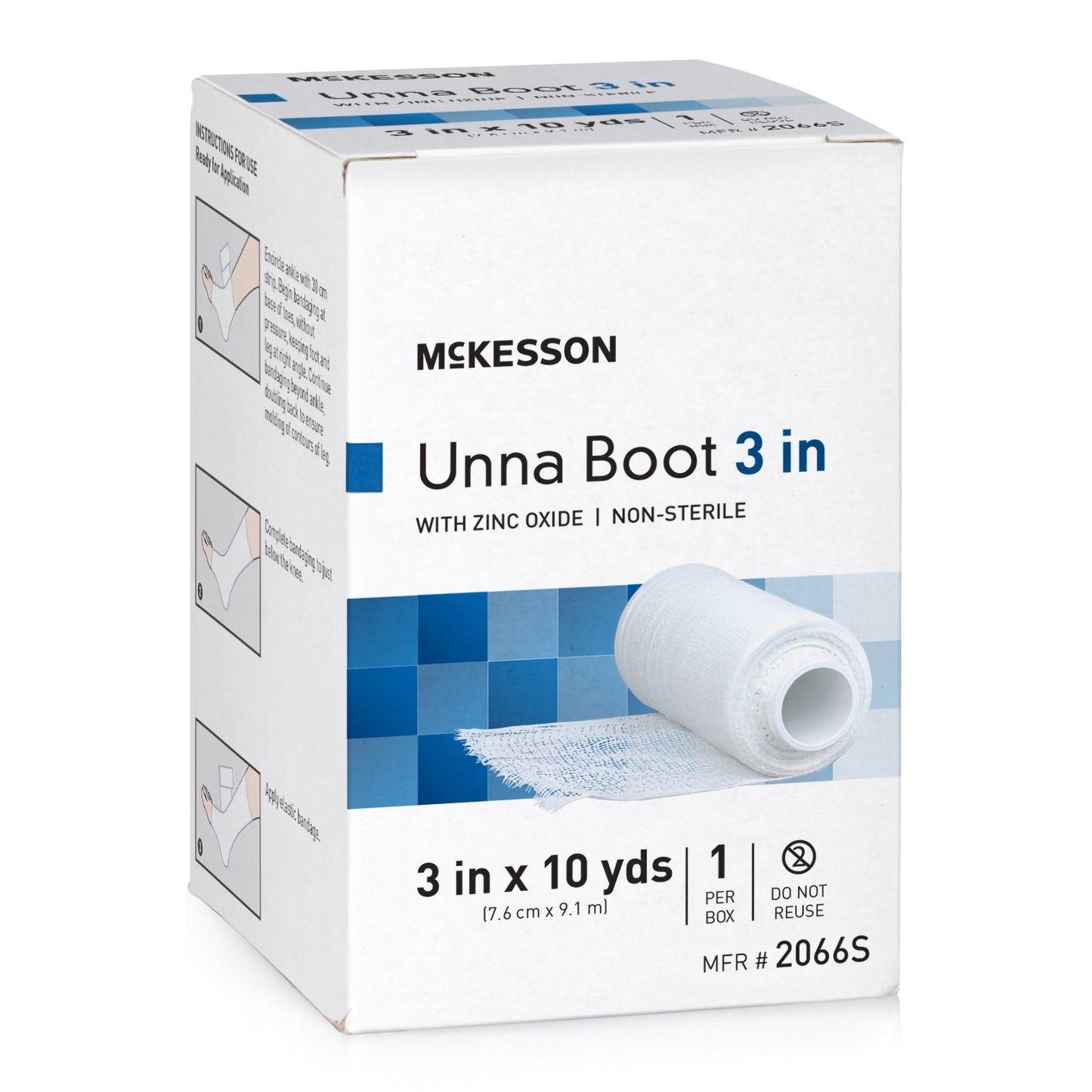 UNNA BOOT, 3"