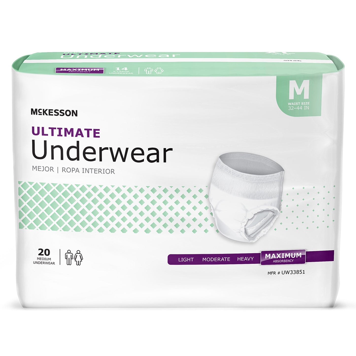 UNDERWEAR, ULTIMATE MED 32-44