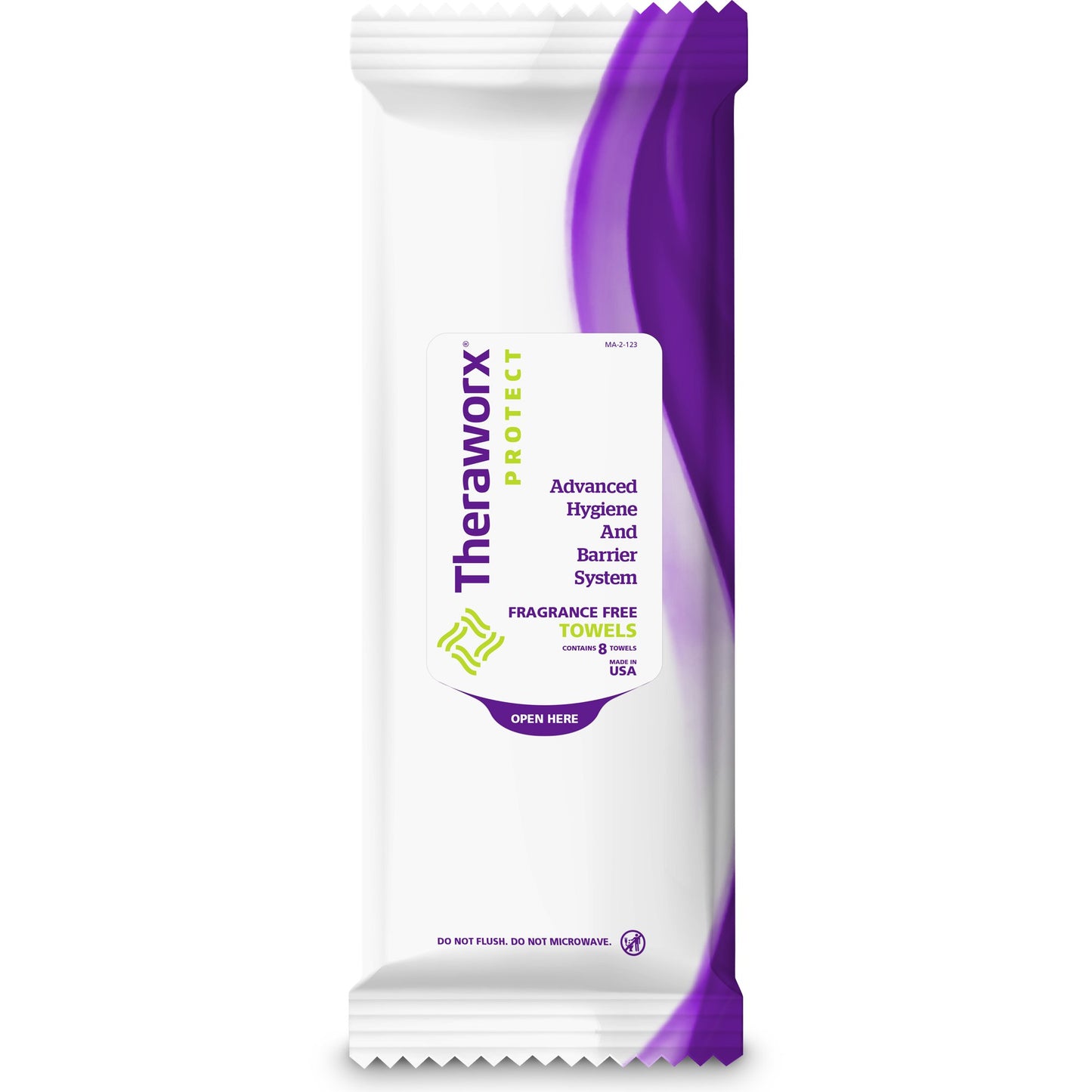 WIPE, SKIN THERAWORX HYGIENE/BARRIER BATH FF