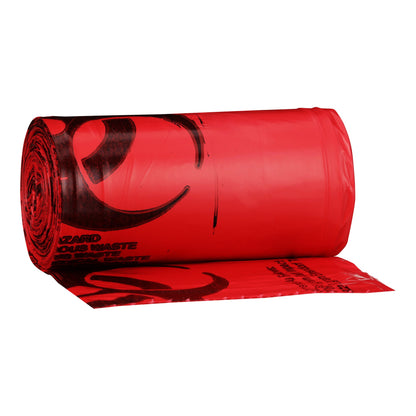 BAG, BIOHAZARD 24X32 .46 MIL 10-15GL