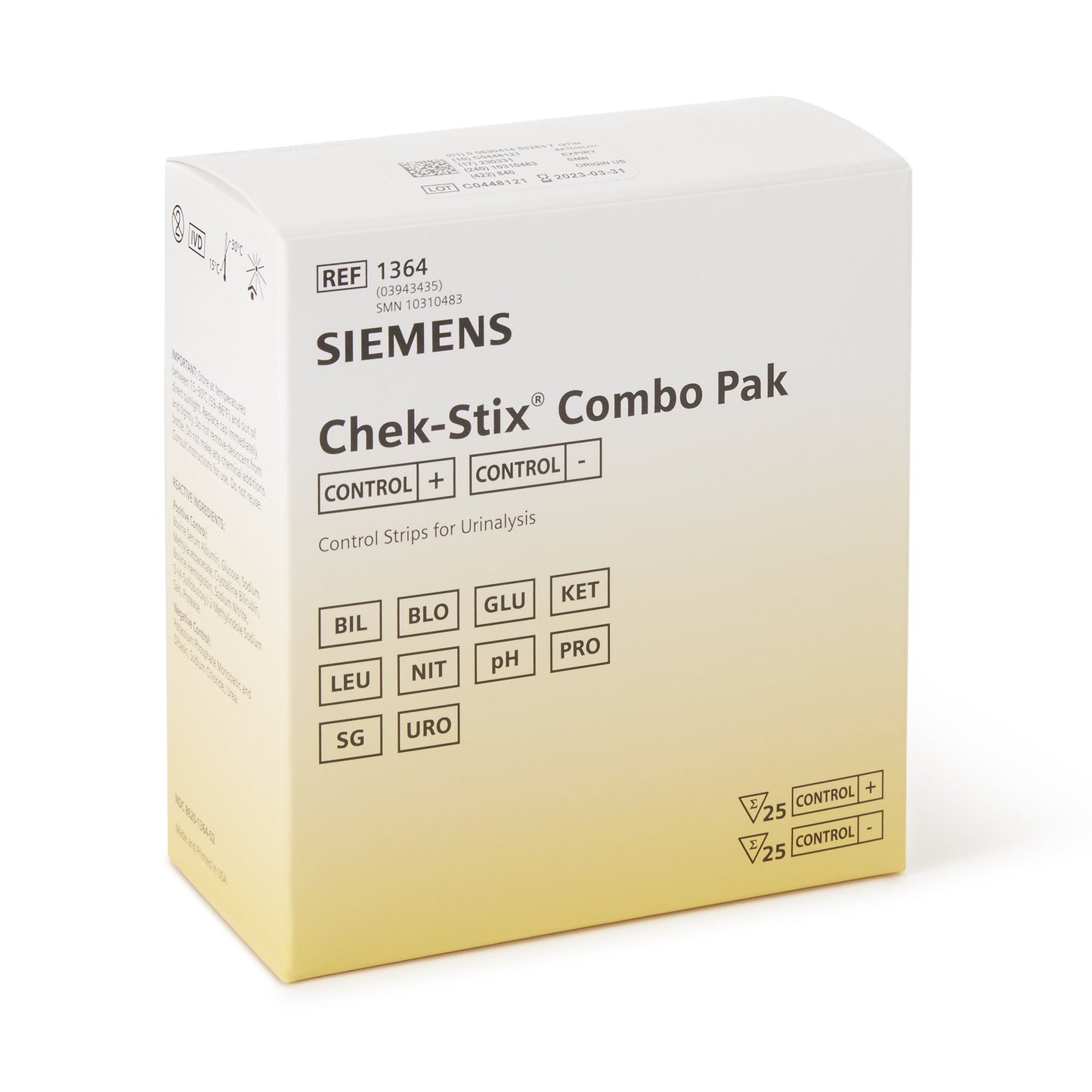CONTROL, CHEK-STIX POS/NEG COMBO