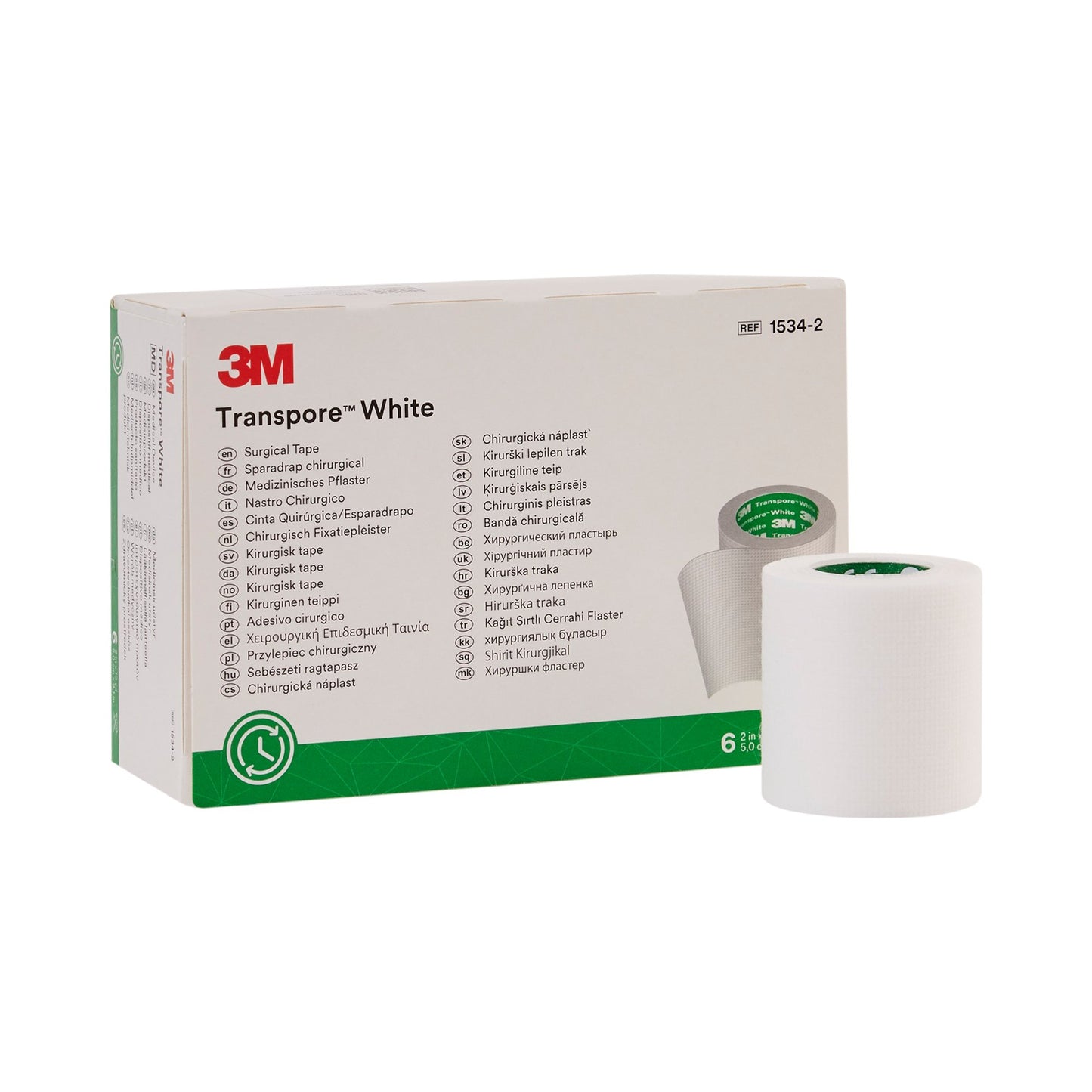 TAPE, ADHSV TRANSPORE WHT 2"