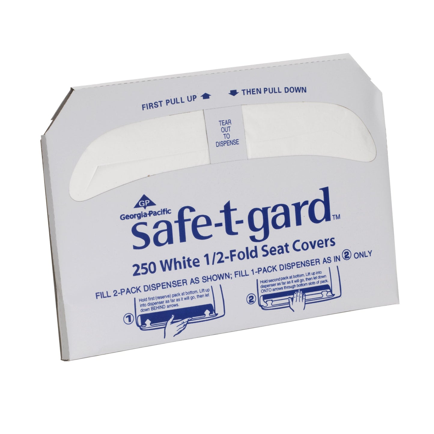 COVER, TOILET SEAT SAF-T-GUARD1/2-FOLD GEORGP