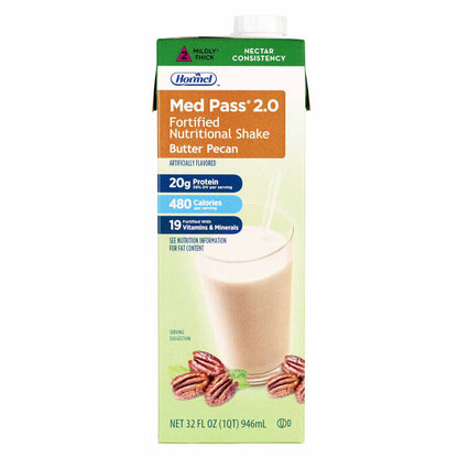 MED PASS 2.0, BUTTER PECAN 32OZ
