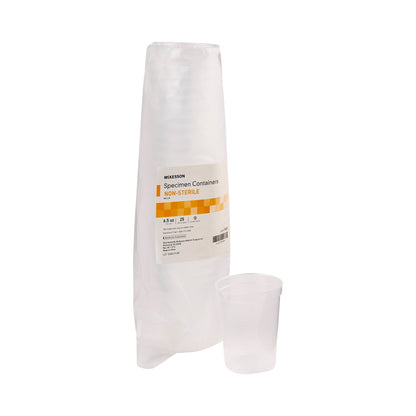 CONTAINER, SPCMN COLL N/S W/OLID 6.5OZ
