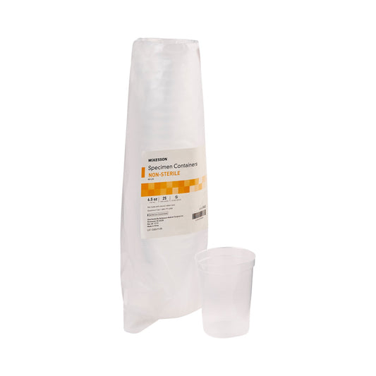 CONTAINER, SPCMN COLL N/S W/OLID 6.5OZ