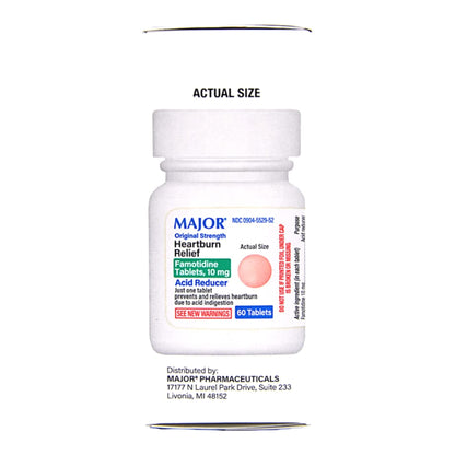 HEARTBURN RELIEF, TAB 10MG