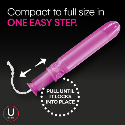 TAMPON, U BY KOTEX CLICK SUPER PREM ABSRB