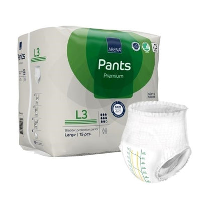 UNDERWEAR, INCONT ABENA PROT PREM L3 LG