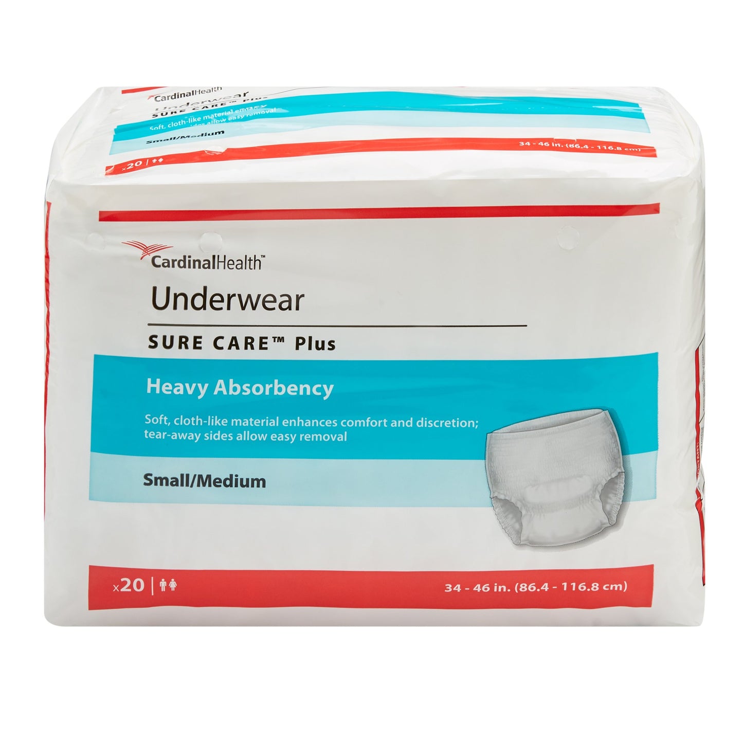 UNDERWEAR, PROTECTIVE SURECARESM/MED