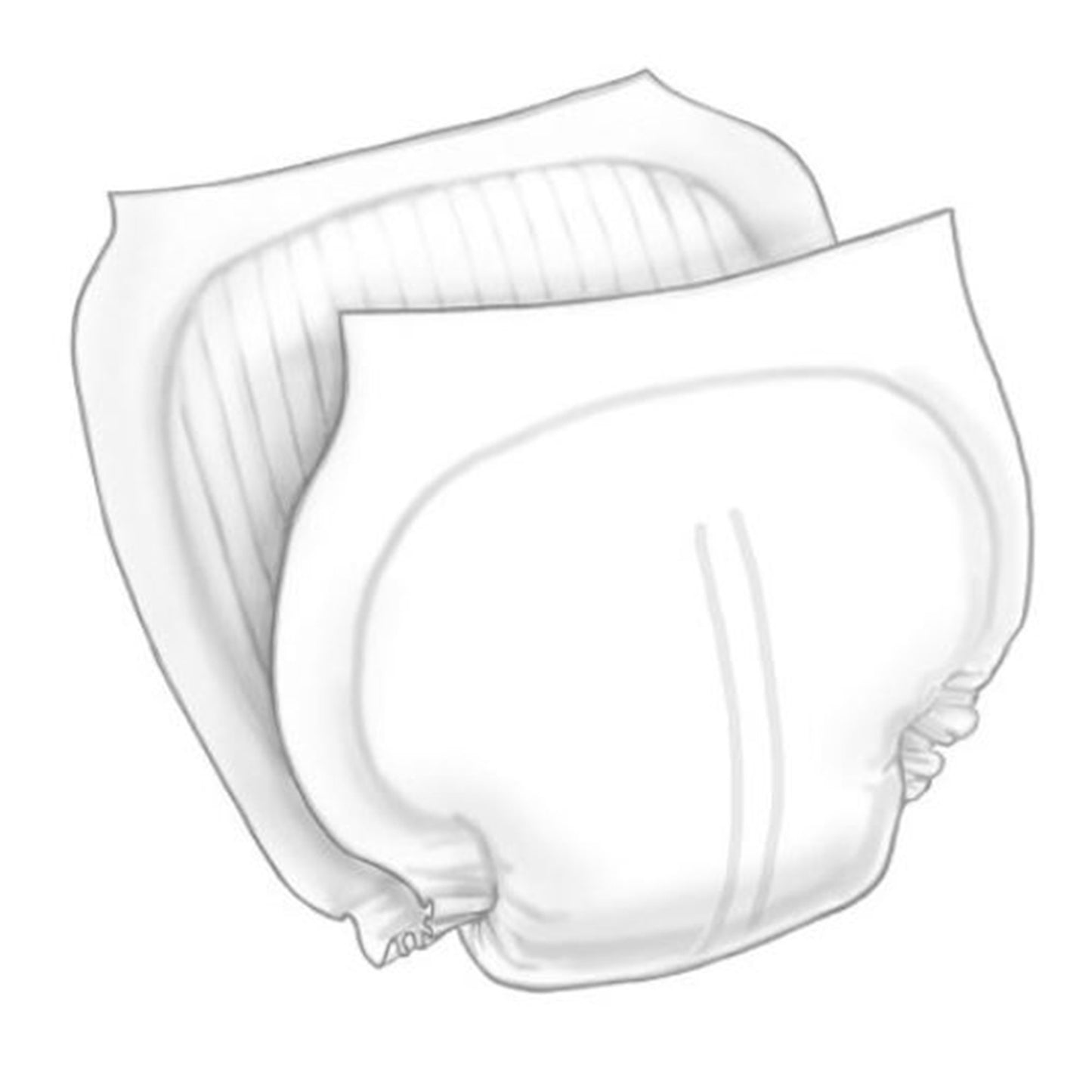 PAD, INSERT CONTOURED W/WINGSOVERNIGHT ABSRB GRN