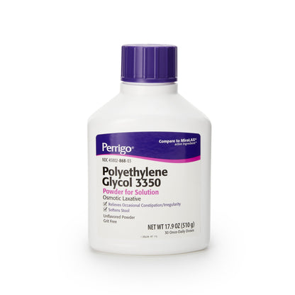 POLYETHYLENE GLYCOL, PDR 17GM17.9OZ