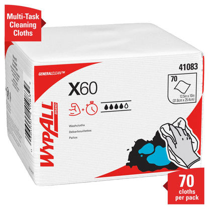 WIPER, DRY WYPALL CLTH LTWT WHT 12.5X10