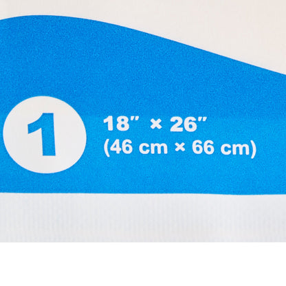DRAPE, POLY DISP STR 18X26