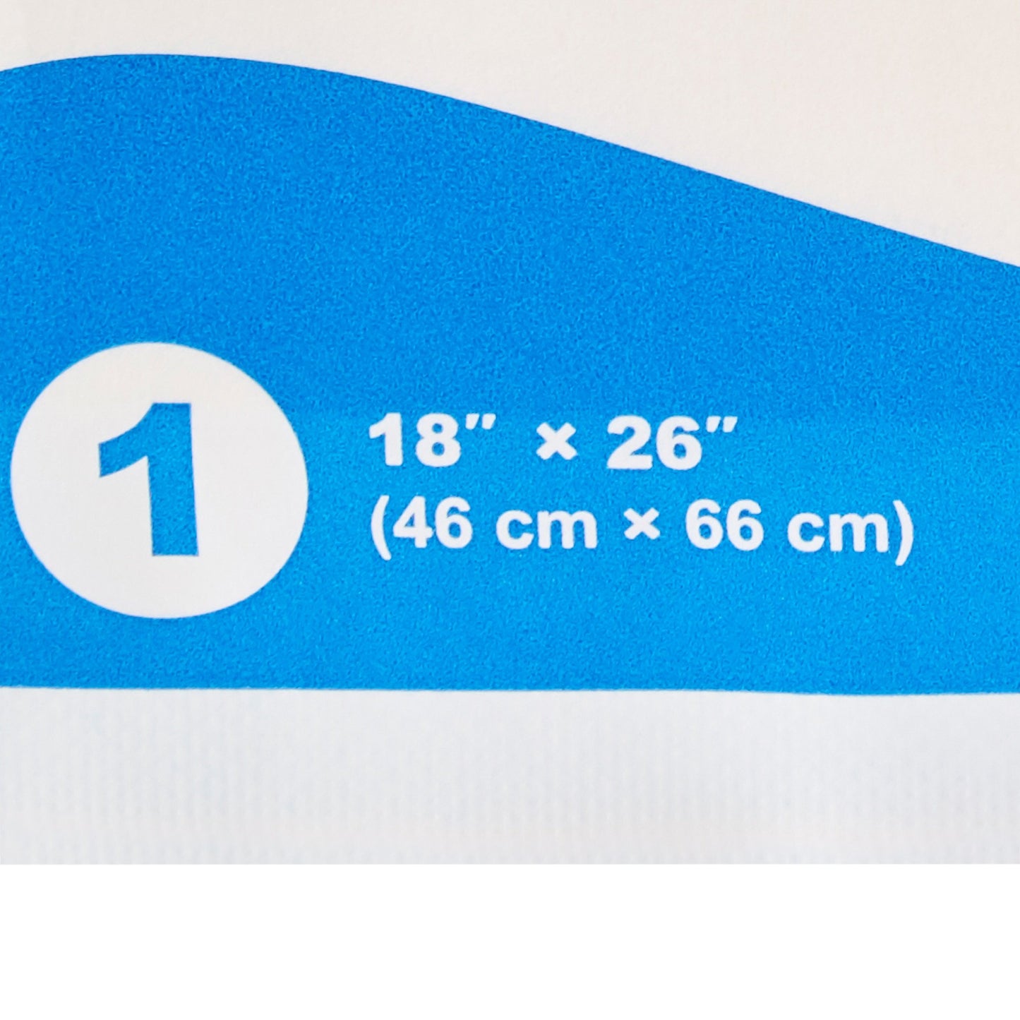 DRAPE, POLY DISP STR 18X26