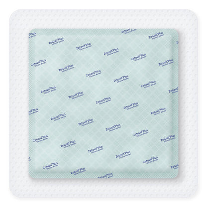 DRESSING, WND ZETUVIT + SAP BRDR SIL ADH 8"X8"