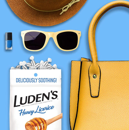 LUDENS THROAT, LOZ HONEY LICORICE