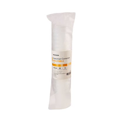 CONTAINER, SPCMN NO LID N/S 4OZ