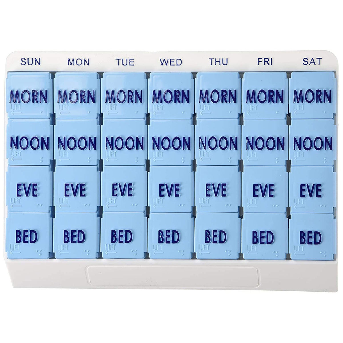 PLANNER, MEDI WEEKLY 28COMPARTMENT