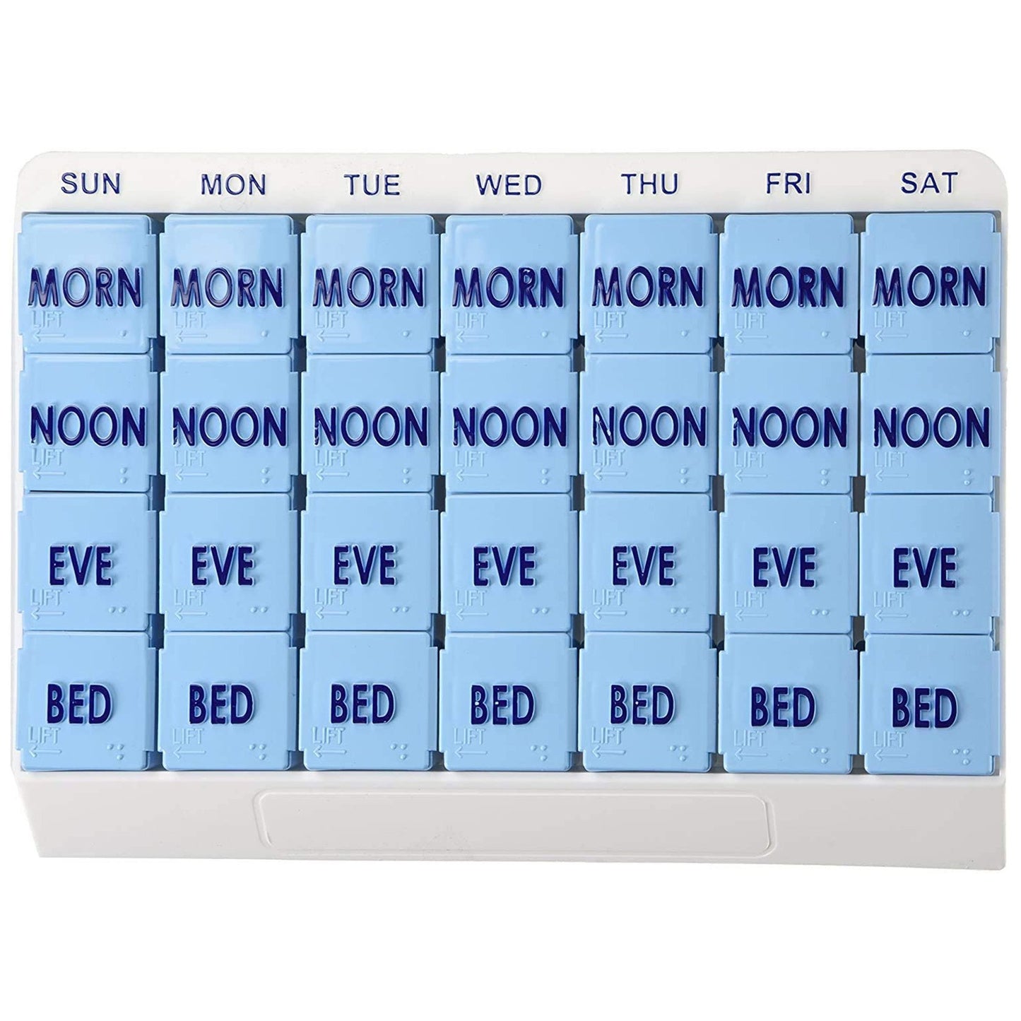 PLANNER, MEDI WEEKLY 28COMPARTMENT
