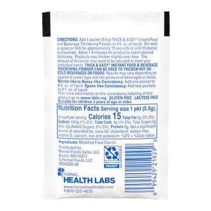 THICK & EASY, INST FOOD THICKENER NECTAR 5.2GM