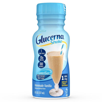 GLUCERNA SHAKE, RTD HOMEMADE VAN 8OZ BTL