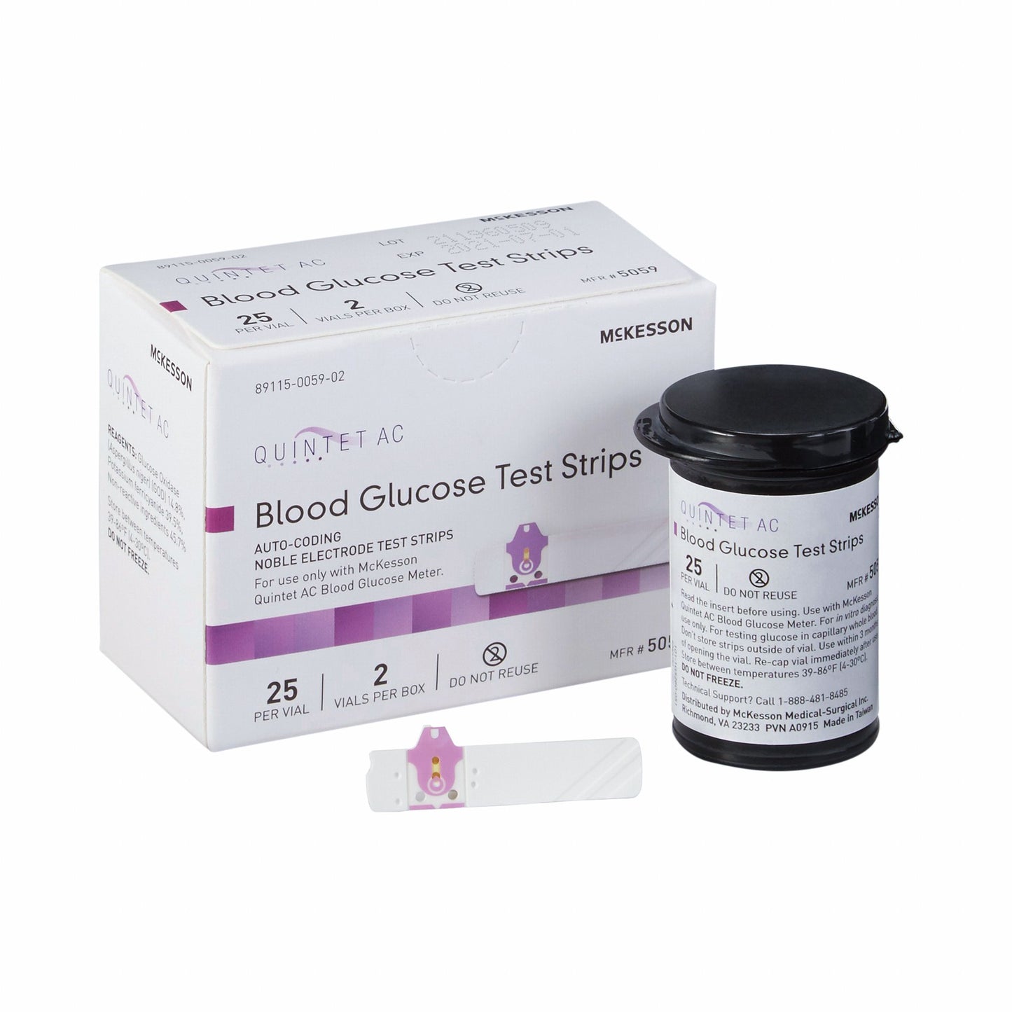 TEST STRIP, BLD GLUCOSE QUINTET AC