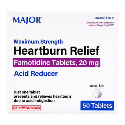 HEARTBURN RELIEF, TAB 20MG