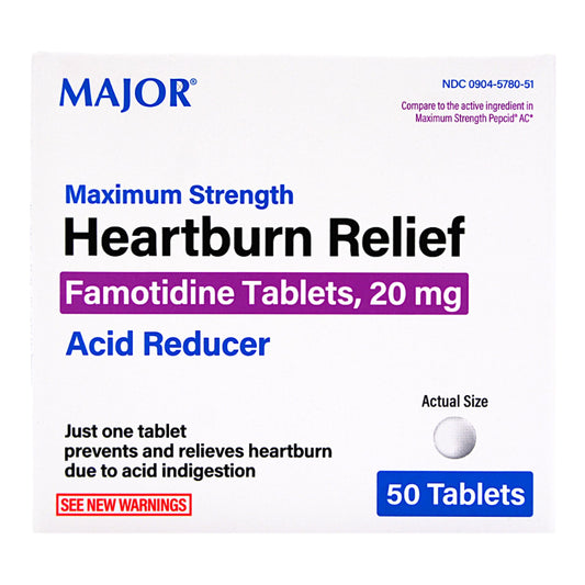 HEARTBURN RELIEF, TAB 20MG