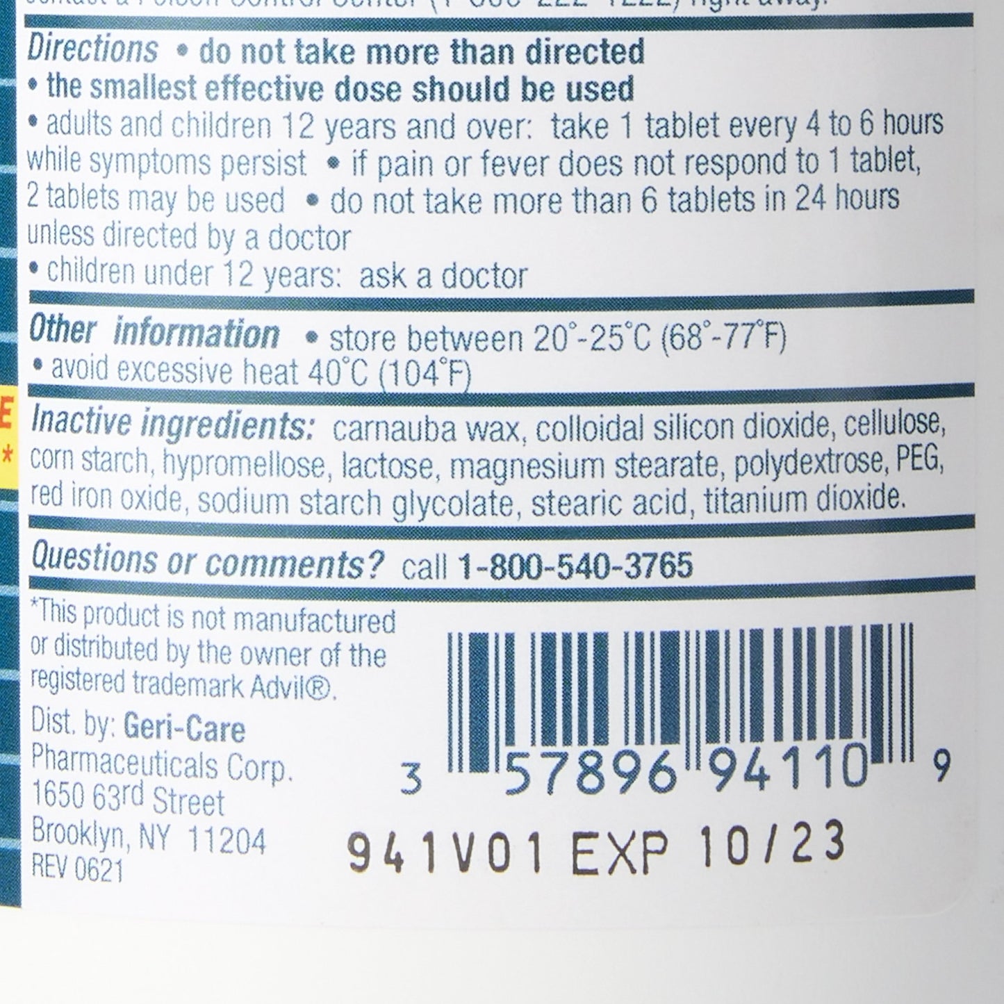 IBUPROFEN, TAB 200MG