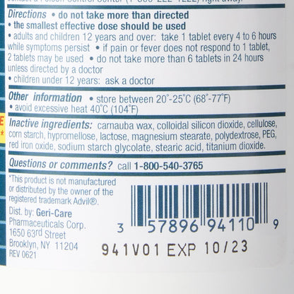 IBUPROFEN, TAB 200MG
