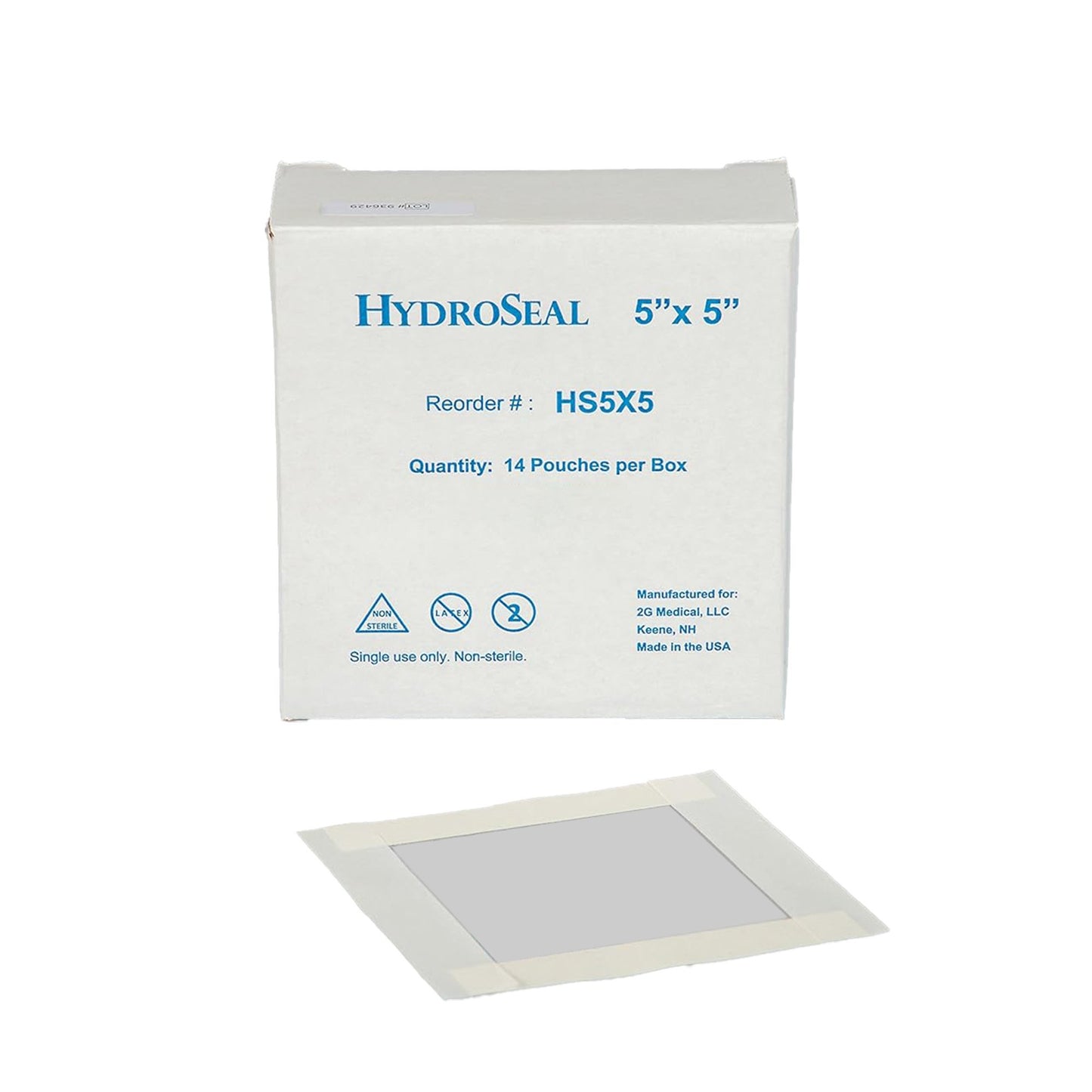BARRIER, IV PICC HYDROSEAL 5"X5"