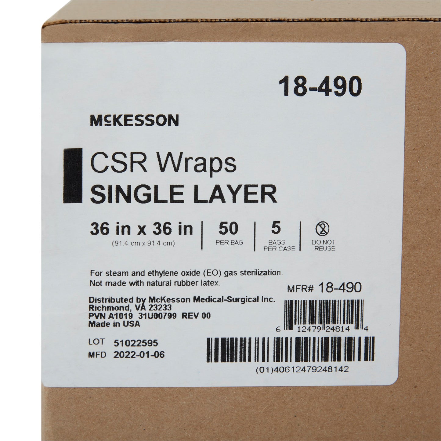 WRAP, CSR 36"X36"