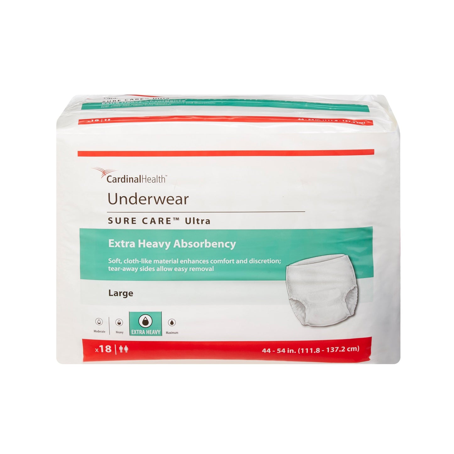 UNDERWEAR, SURE CARE ULTRA PROT LG