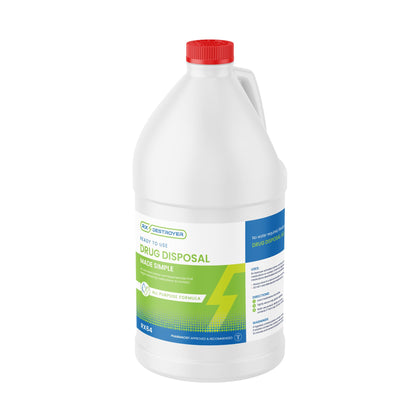 RX DESTROYER, SOL F/DISP OF UNUSED MEDS 64OZ
