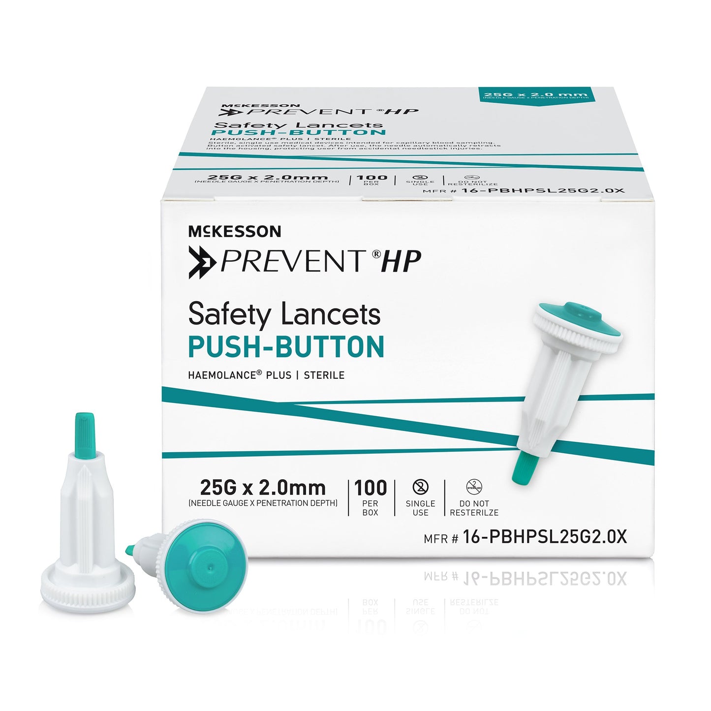 LANCET, HAEMOLANCE 25G X 2.0MM