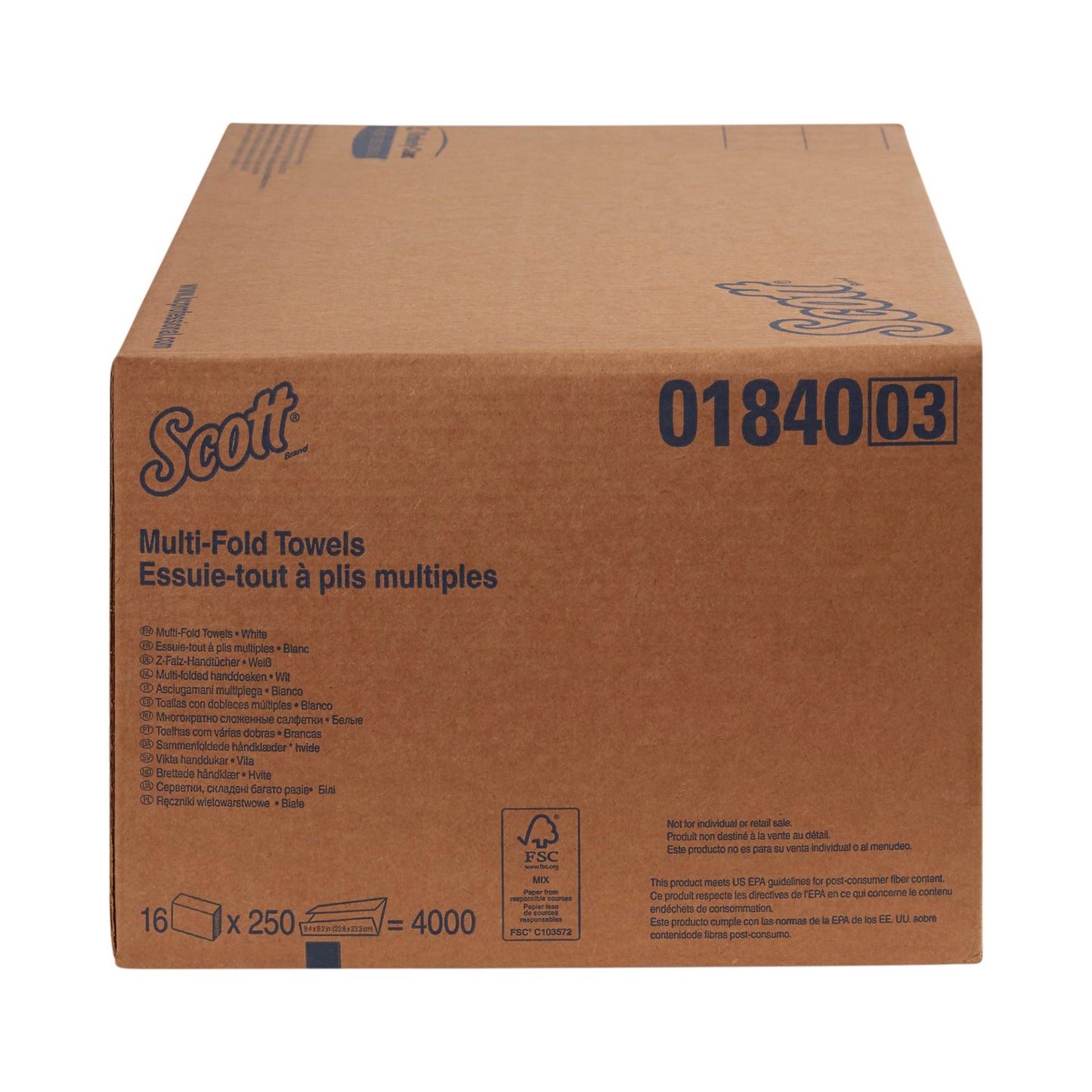 TOWEL, PAPER TRADITION MULTI-FOLD 1PLY