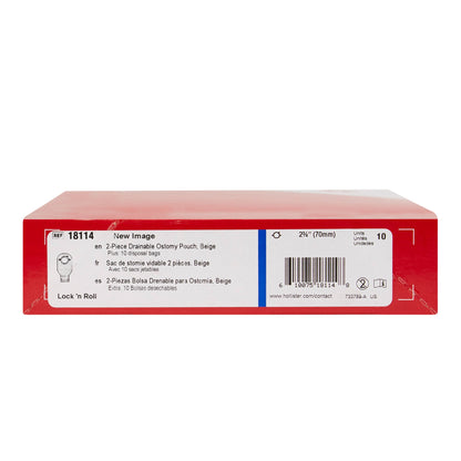 POUCH, DRN TRANSP 70MM 2 3/4"
