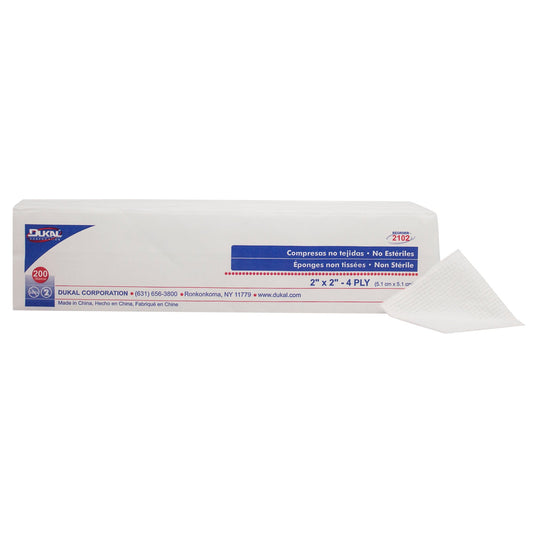 SPONGE, GAUZE N/WVN 2"X2"