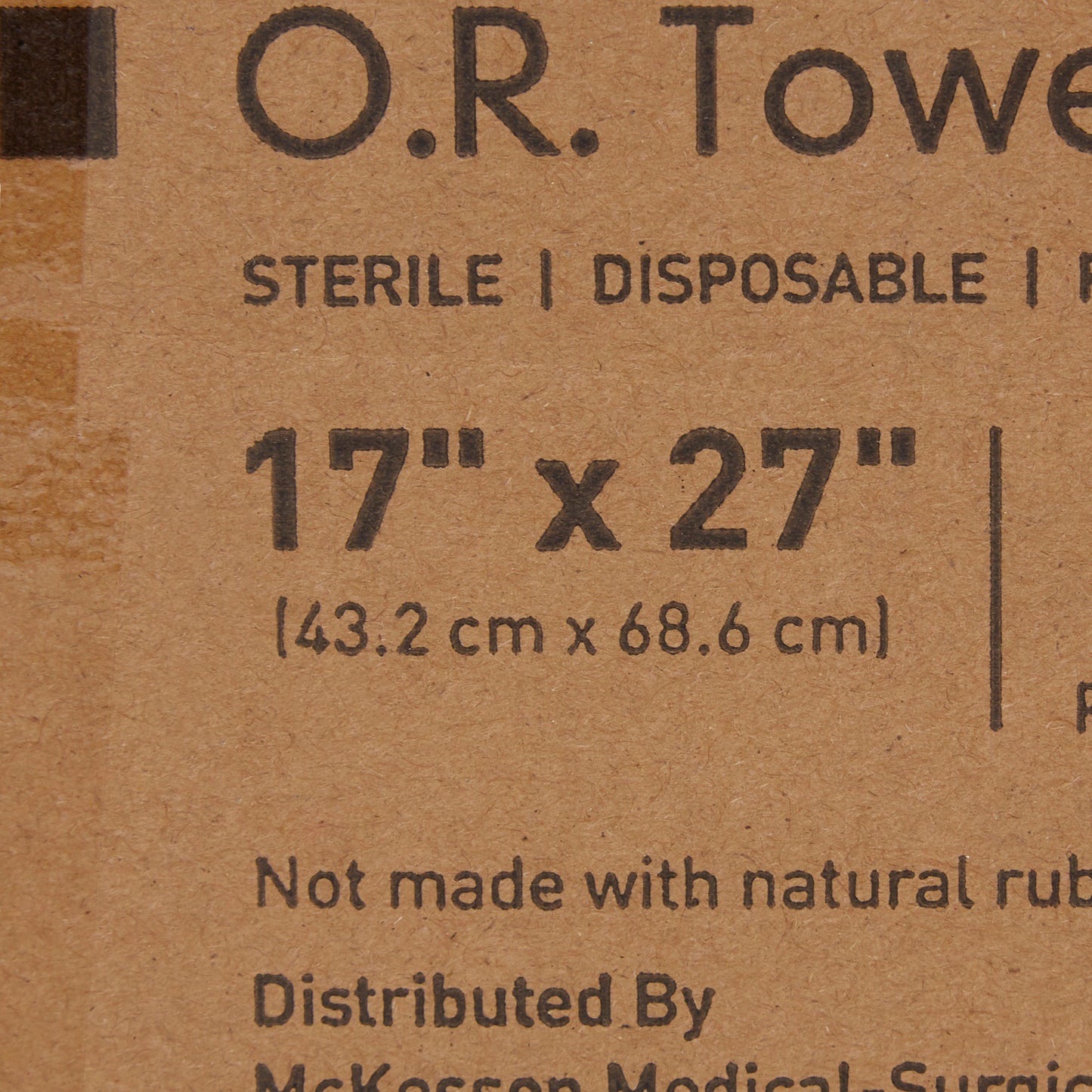 TOWEL, OR STR BLU DISP