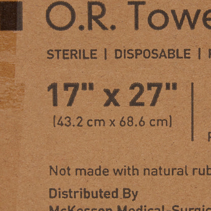 TOWEL, OR STR BLU DISP