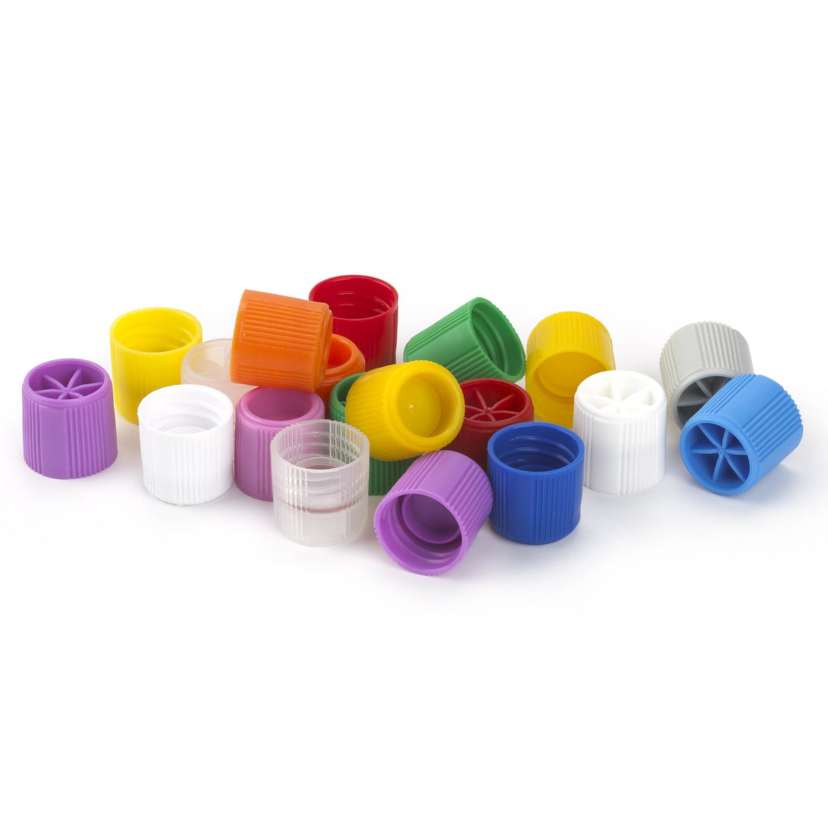 CAP, SCREW F/SAMPLE TUBES CLR