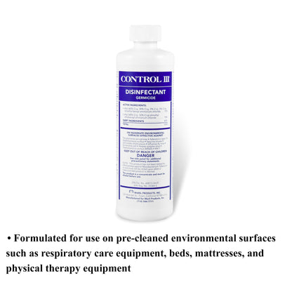 DISINFECTANT, CONTROL III CONC16OZ