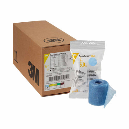 TAPE, CAST SCOTCHCAST 2"X4YDSLT BLU