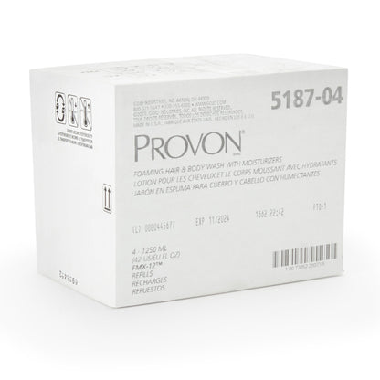 SOAP, F/BODY & HAIR W/MOIST 1250ML