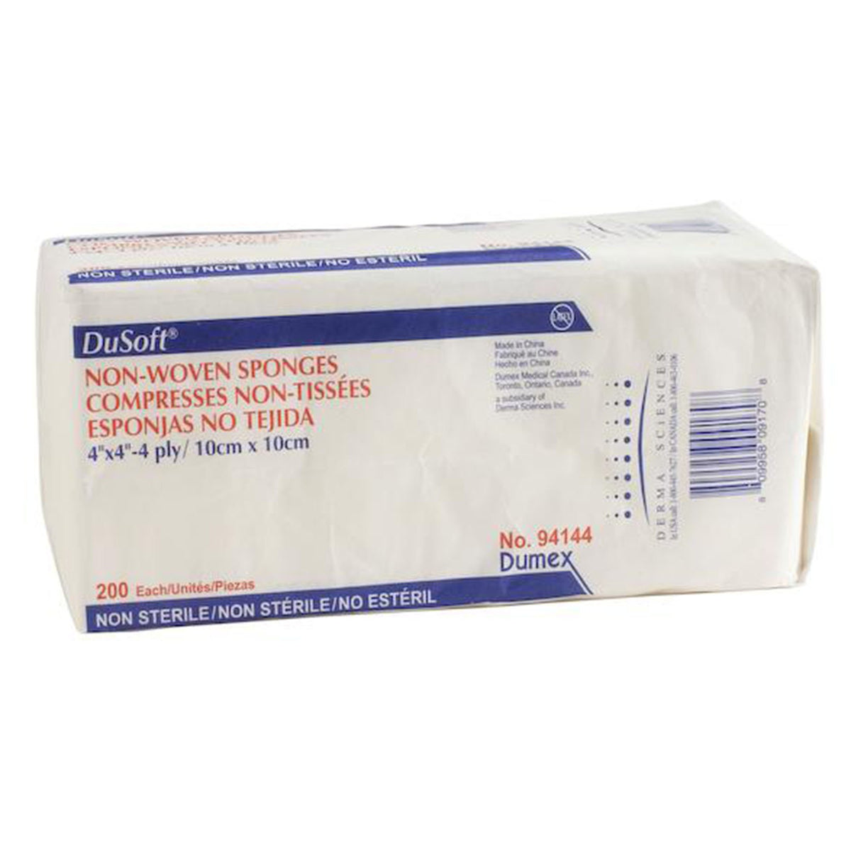 SPONGE, N/WVN 4"X4" N/S