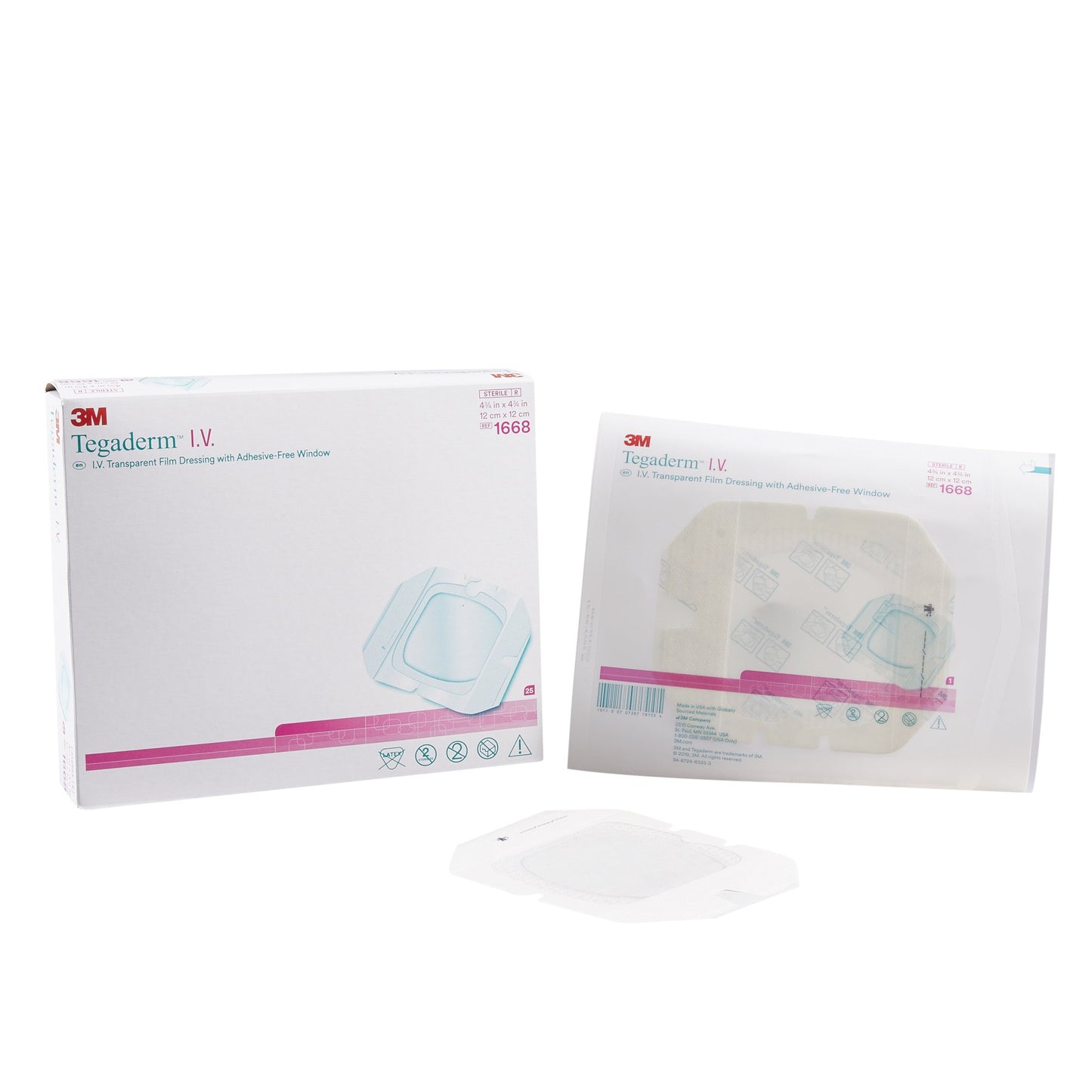 DRESSING, TEGADERM IV PORT 4.75"X4.75"