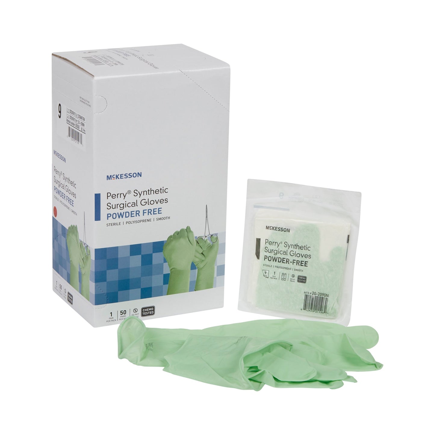 GLOVE, SURG PLYISO 9.0 STR2 SMTH CHEMO